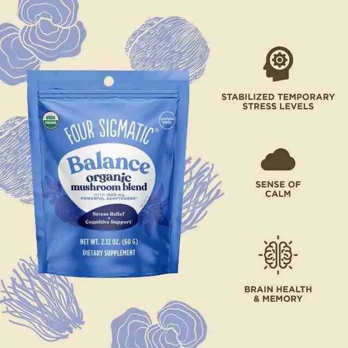 four sigmatic organic balance mushroom blend 4 - Image 3