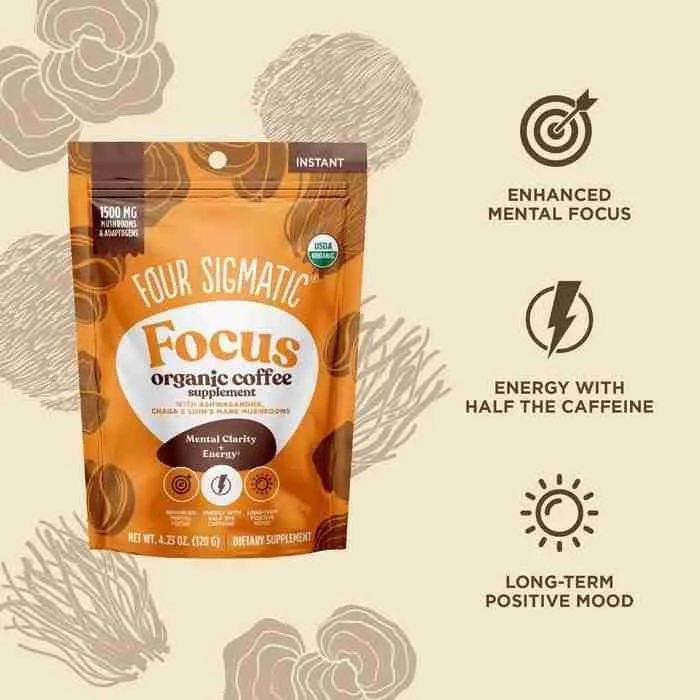 four sigmatic instant focus organic coffee 4 - Image 2