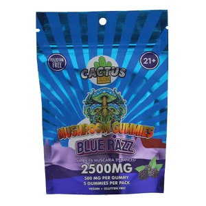 Razz Cactus Gummies 3G