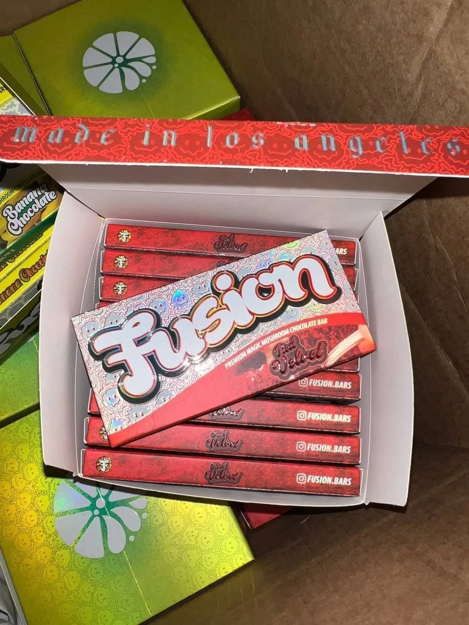 mushroom chocolate bar 4G