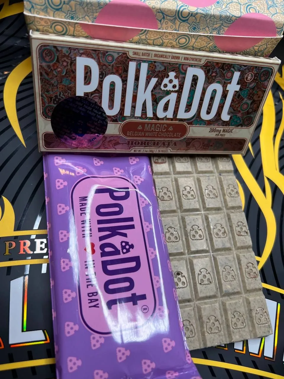 polkadot chocolate bar 5G